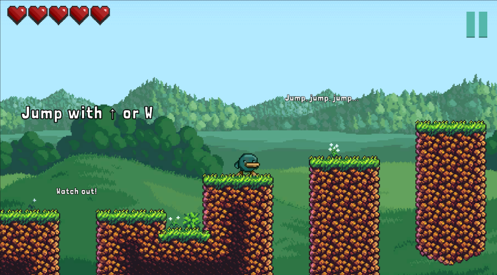 Macestra Screenshot - Jumping platforms